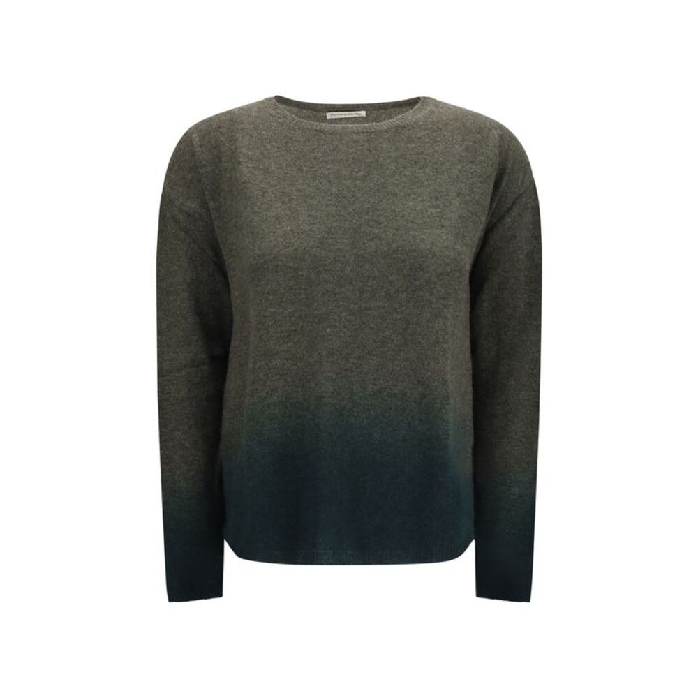 Mirror In The Sky Women Gradient Crewneck Sweater